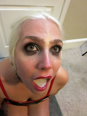 About To Swallow My Favorite Snack.