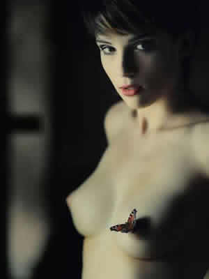 Girl Posing For The Camera